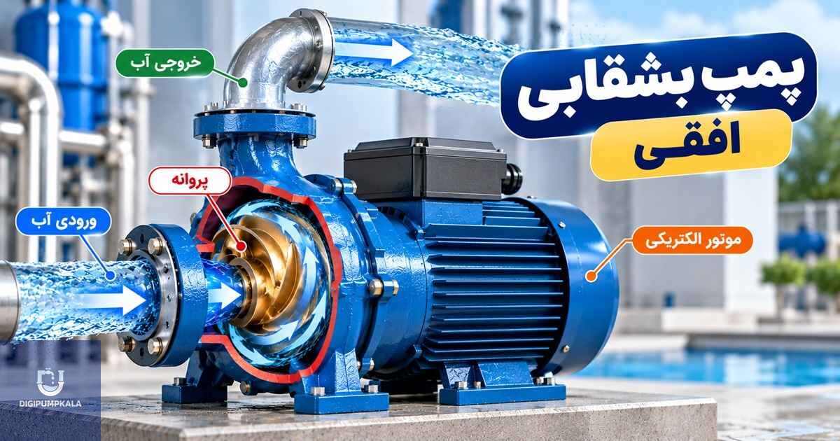 پمپ بشقابی افقی چیست؟
